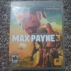 Max Payne 3 (Sony PlayStation 3, 2012) Complete With Manual