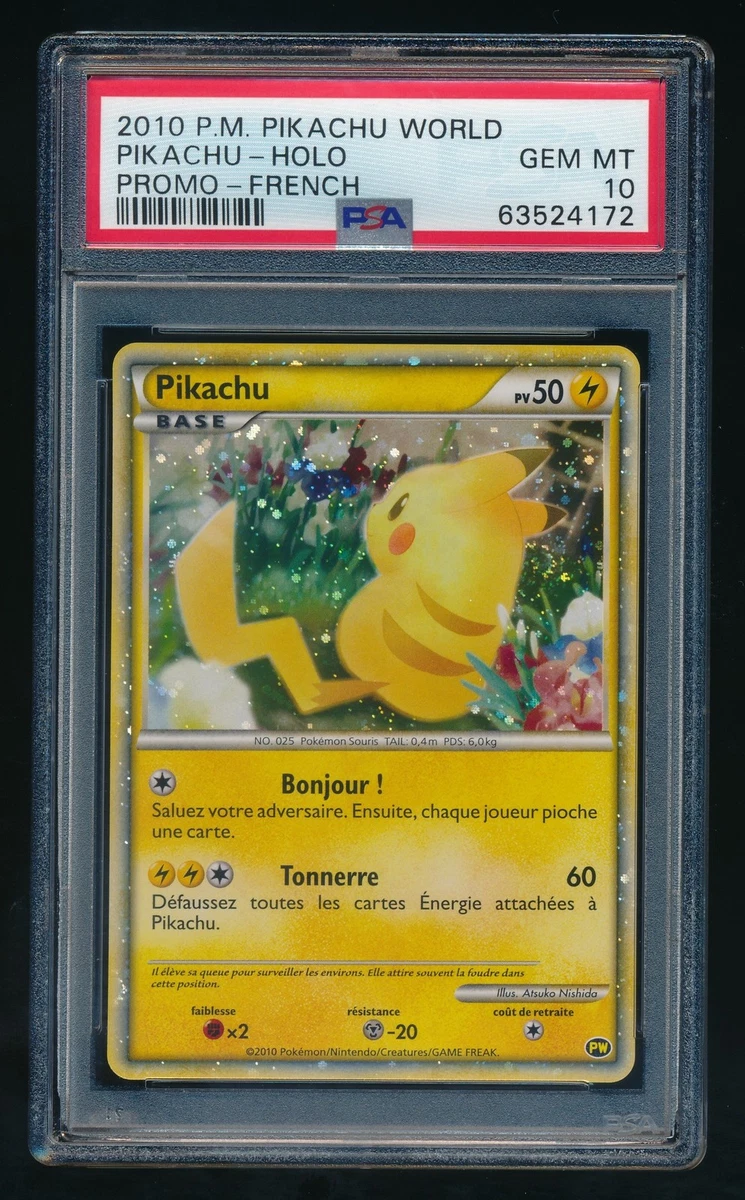 Pikachu Pokémon TCG Individual Collectible Card Game Cards in