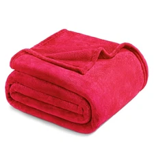 Exclusivo Mezcla Fleece Blanket Twin Size for Bed, Super Soft and Warm, All S...