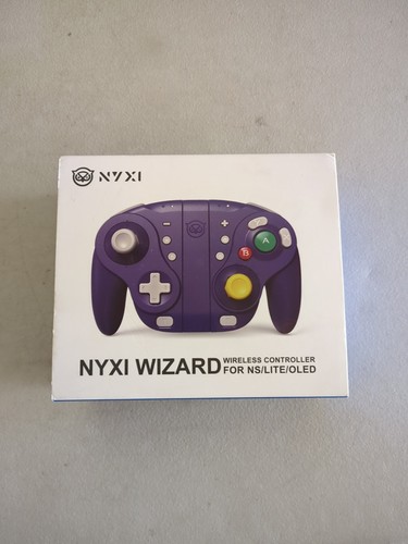 NYXI Wizard Wireless Joy-pad Controller for Nintendo Switch / OLED Purple