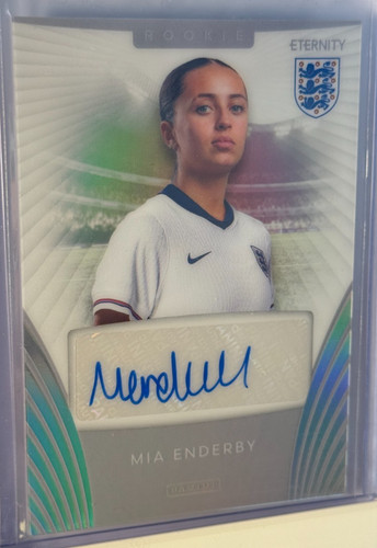 Panini Eternity Lionesses 2025 MIA ENDERBY England Autograph Auto Rookie Card RC