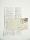 CIVIL WAR SOLDIER LETTER MEETING GENERAL GRANT- "A VERY GOOD LOOKING MAN"
