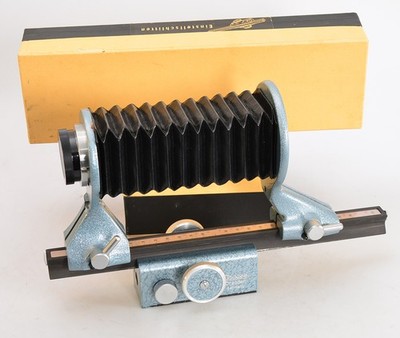 IHAGEE Einstellschlitten 210mm + Balgengerät  f. EXAKTA Slider + Bellows   (8299