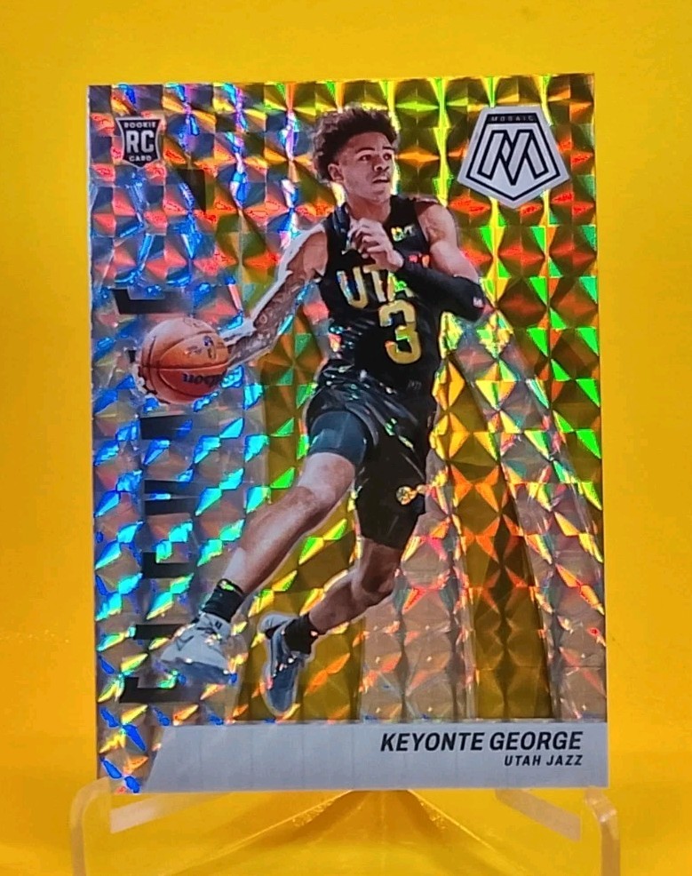 2023-24 Panini Mosaic - Elevate Keyonte George #22 Mosaic Prizm (RC)
