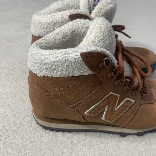 New Balance 701 scarponi da trekking donna 6,5B marroni foderati sherpa campeggio outdoor - Foto 3 di 20