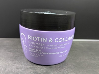 LUSETA Biotin & Collagen Hair Mask - Strengthen & Thicken Hair! -16.9 Oz. - NEW!