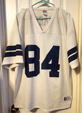 VTG Logo 7 Dallas Cowboys Novacek Jersey Men's XXL White NFL Football 90s U.S.