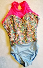 Revolution Dance Costume Leotard Child Large CL Ballet Halloween Aerialist