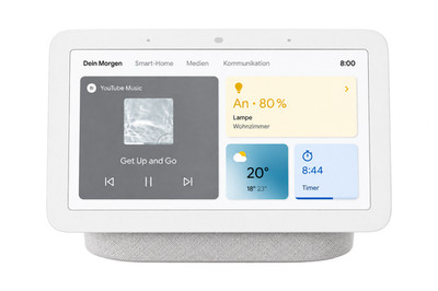 Google Nest Hub (2. Generation)   Kreide- Ausstellungsstück