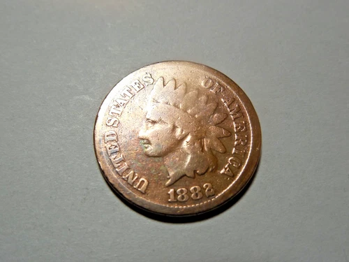 1882 Indian Head Cent in good condition. Good coin. But you decide!!!!!