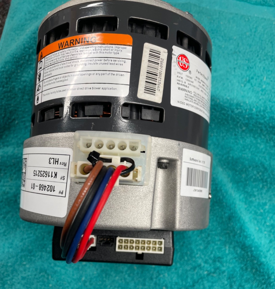 New Lennox OEM 102468-01 ECM Blower Motor Plug & Play Replacement