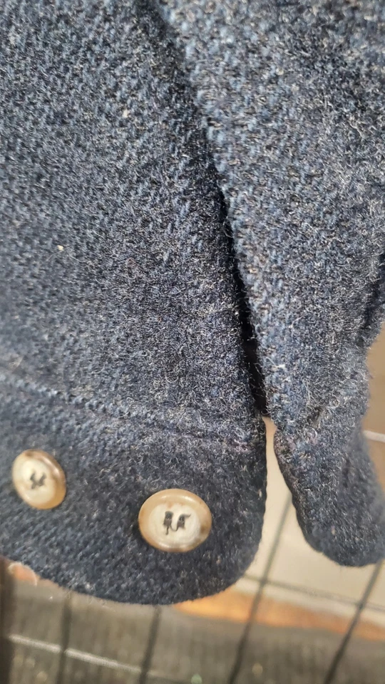 Abrigo de lana WOOLRICH de colección chaqueta de bombardero hecha en EE. UU. grande Foto 4 de 4