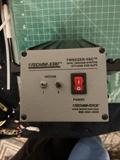 VIRTUAL INDUSTRIES DTV-2000 ESD SAFE  DUAL TWEEZER VACUUM SYSTEM. TESTED WORKING