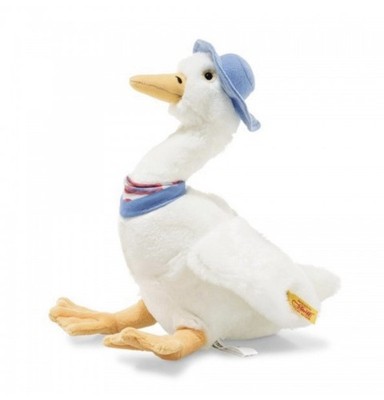 Steiff Jemima Puddle Duck Kuscheltier mit Knopf Fahne Neu/Ovp 27CM mit Etikett