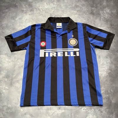 Inter Mailan Retro Trikot Pirelli Zarate #28   Gr. S #I6-17