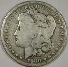 1880 P Morgan Silver Dollar #43376