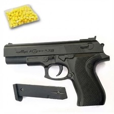 Kids Pretend Play Toy Gun Realistic Revolver Lightweight Safe Build