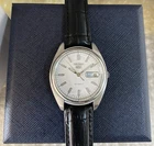 vintage Seiko 5 Automatic White Dial Stainless Steel Gents Watch SNXA09K1