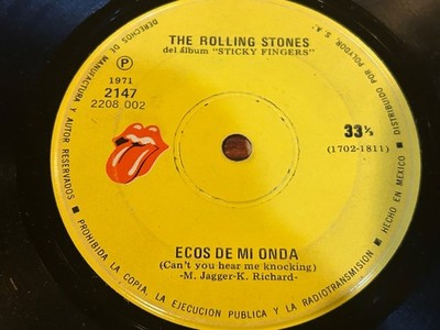 The Rolling Stones メキシコ盤シングルレコード Amazon.com: The Rolling Stones Singles 1966-1971[18 x 7
