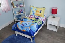 Blues Clues You Are Smart 4 Piece Toddler Bedding Set   Includes Blue