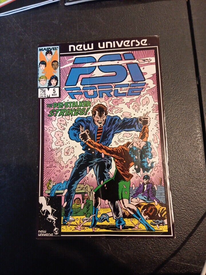 Marvel Comics, New Universe PSI Force, Vol 1 #5, March 1987