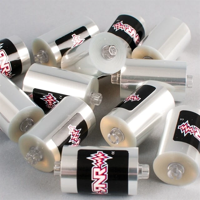 RIP 'N' ROLL 8x 48 mm RNR Roll off films WVS XXL size motocross rolls Rip N Roll 100% Scott