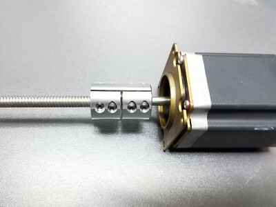 5 X 12.7MM 1/2'' Rigid Double Clamp Shaft Coupling Double Length CNC Mill Stepper