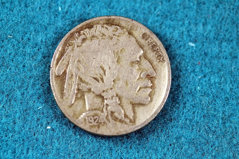 ESTATE FIND 1924 Buffalo Nickel!!! #C2878