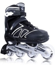 Boys Kids Adjustable Inline Skates, Girls Inline Skates for Kids, Beginner XL