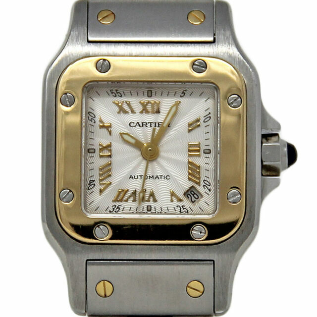 Cartier Santos Silver Women's Watch 
