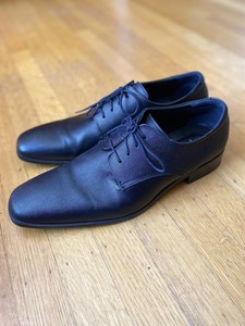 calvin klein blue dress shoes
