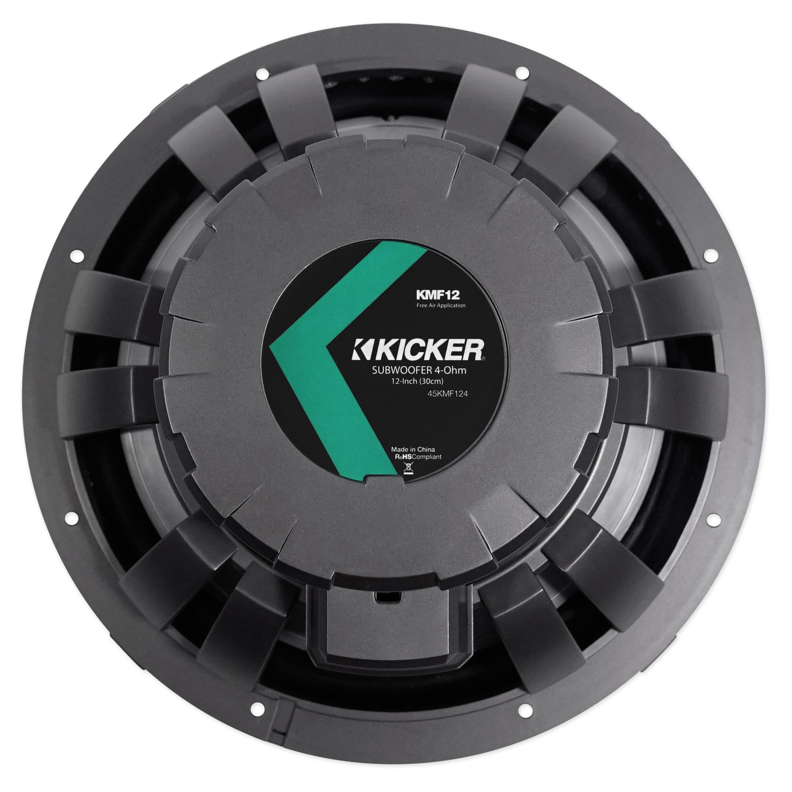2 KICKER 45KMF124 12 сабвуферов для морских лодок мощностью 350 Вт Моноусилитель Провода