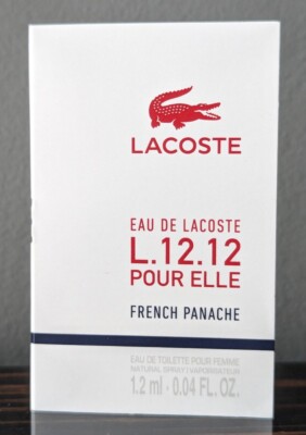 LACOSTE EAU DE LACOSTE L.12.12 POUR ELLE FRENCH PANACHE FOR WOMEN *NWB UNUSED*