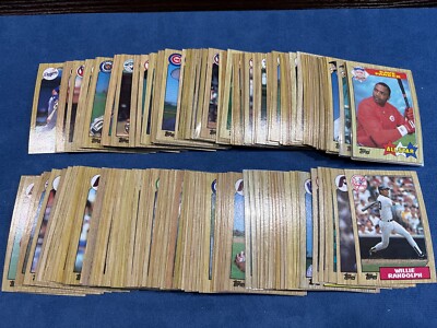 1987 Topps Baseball #600-792 Pick Your Card To Complete Your Set or Collection