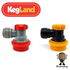 Ball Lock Disconnect 3/8 Integrated Pushfit Gas Liquid Pair Kegland Corny Keg