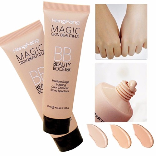 New BB Cream Lightweight Formula Brightening Perfecting Block Long Lasting - Picture 2 of 12