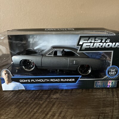 1/24 DOMS PLYMOUTH ROAD RUNNER PRIMER GREY FAST AND FURIOUS 30745