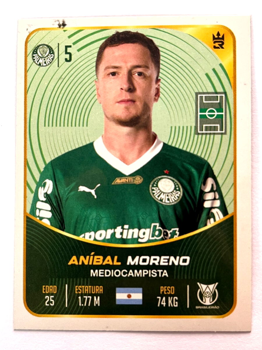 2025 FIFA CLUB WORLD CUP 3R Sticker #020 ANIBAL MORENO Palmeiras