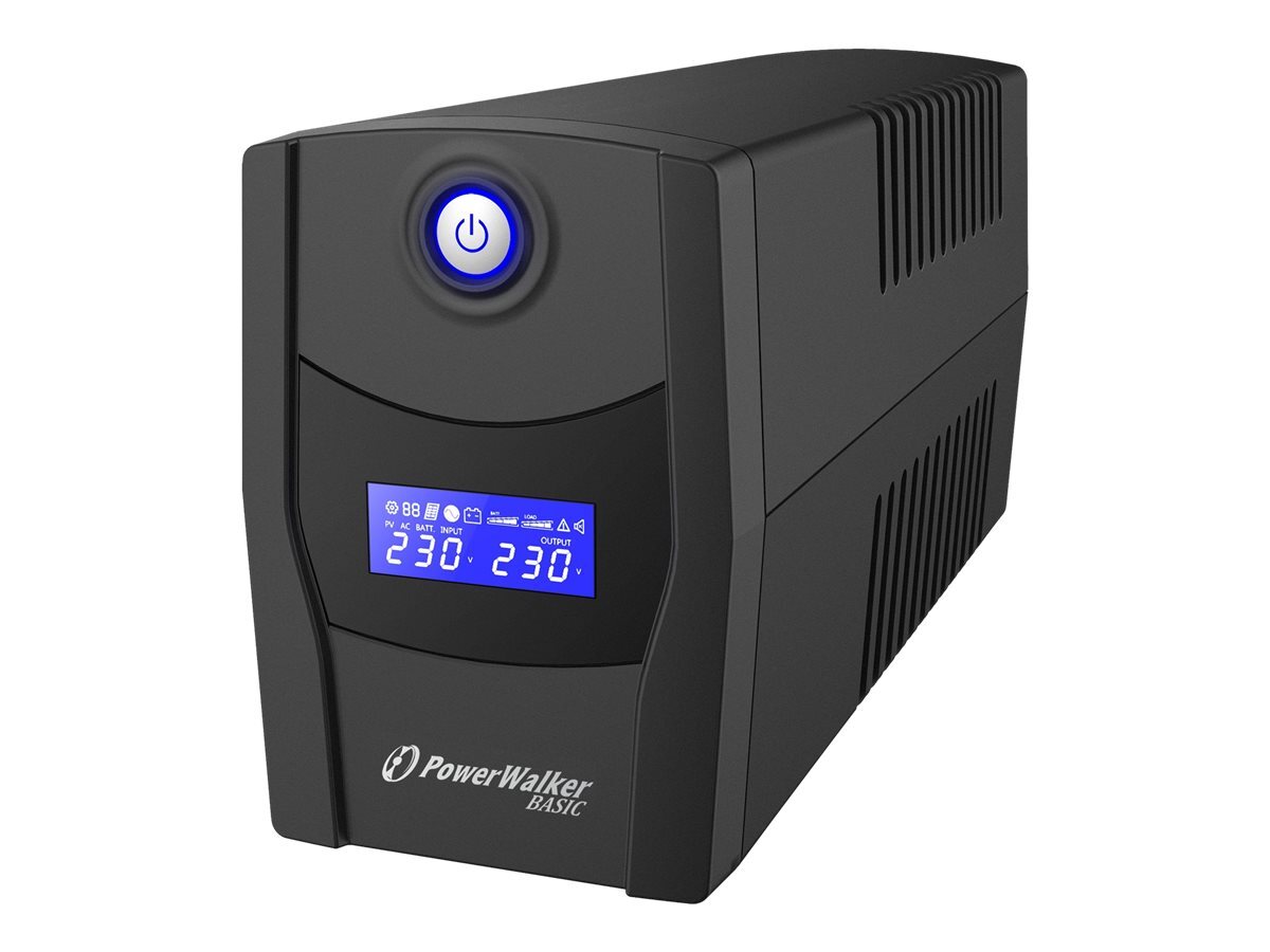PowerWalker Basic VI 800 STL UPS AC 162-290 V 480 Watt 800 VA 7.2 Ah 10121073