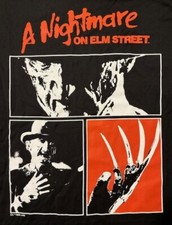 A Nightmare on Elm Street - Freddy Krueger T-Shirt Large NEW