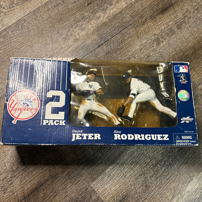 MCFARLANE New York Yankees Derek Jeter & Alex Rodriguez 2 Pack!