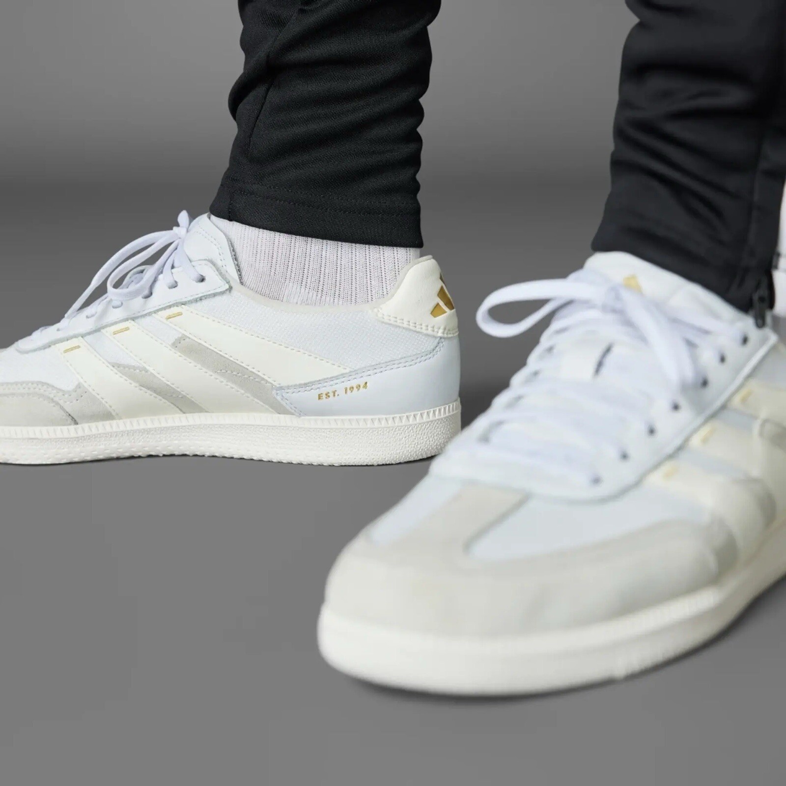 Мужские футбольные кроссовки Adidas Predator Freestyle Football Shoe Белые кроссовки #795