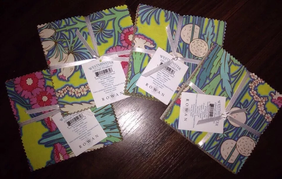 4x Charm Pack AMY BUTLER Patchwork 5“ 4x 33 Stück 33x12,7x12,7cm Baumwolle Stoff - Bild 1 von 4