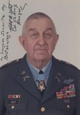 Robert B. Nett- Signed Photograph (MOH)