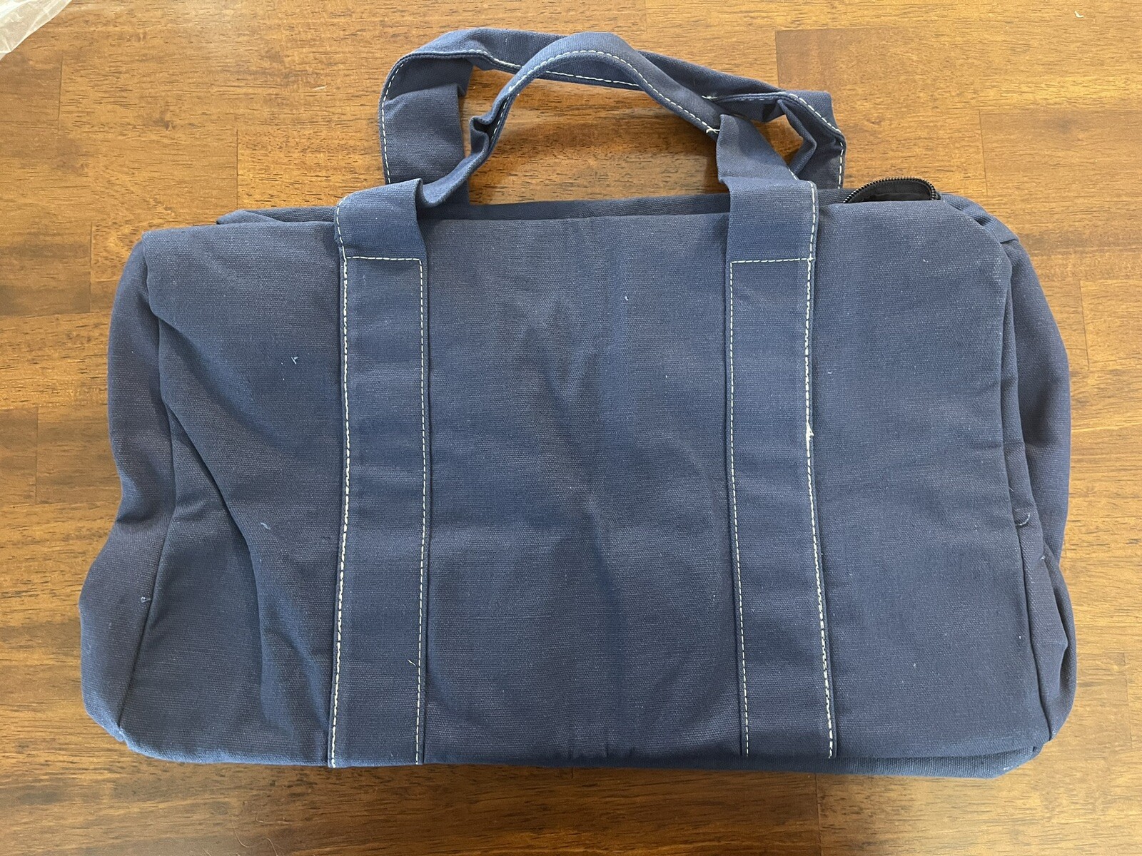 Vintage Tommy Bahama Blue Marlin Overnight Travel Tote Carryall Duffel Bag 