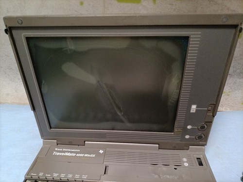 Texas Instruments Travelmate 4000 Winsx PC Portatile Vintage Retropc - Foto 3 di 6