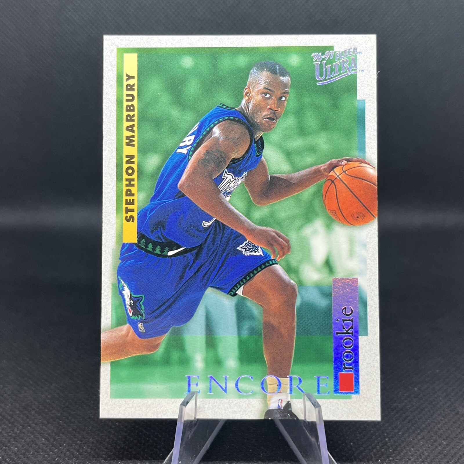 1996-97 Fleer Ultra Stephon Marbury RC Rookie Encore #272 Minnesota Timberwolves