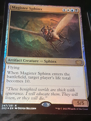 Magister Sphinx FOIL , Double Masters 2022 , Near Mint , MTG, FREE