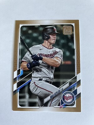 2021 Topps Baseball Series 1 Max Kepler Gold Parallel 1408/2021 #11