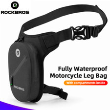 ROCKBROS Motorcycle Waist Bag Waterproof Cycling Drop Leg Bag Hip Belt Pouch Bag